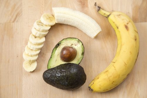 banana and avocado to alleviate blisters