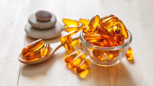 vitamin E capsules
