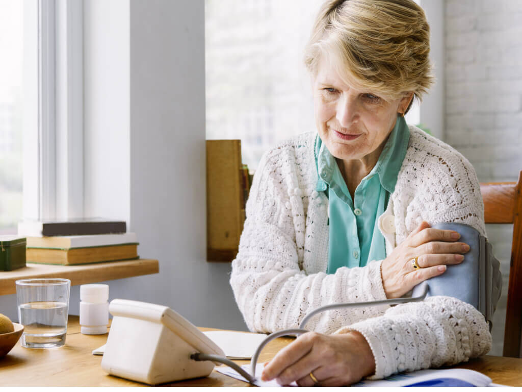 When measuring blood pressure at home: try to be as calm as possible