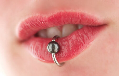 Piercing is a very common fetish.