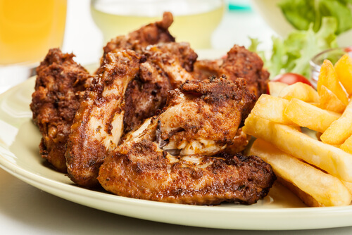 Poultry skin
