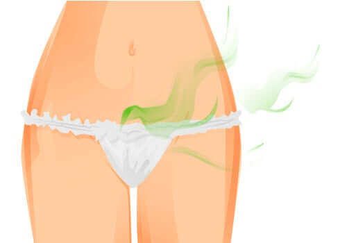 A bad smelling vagina.