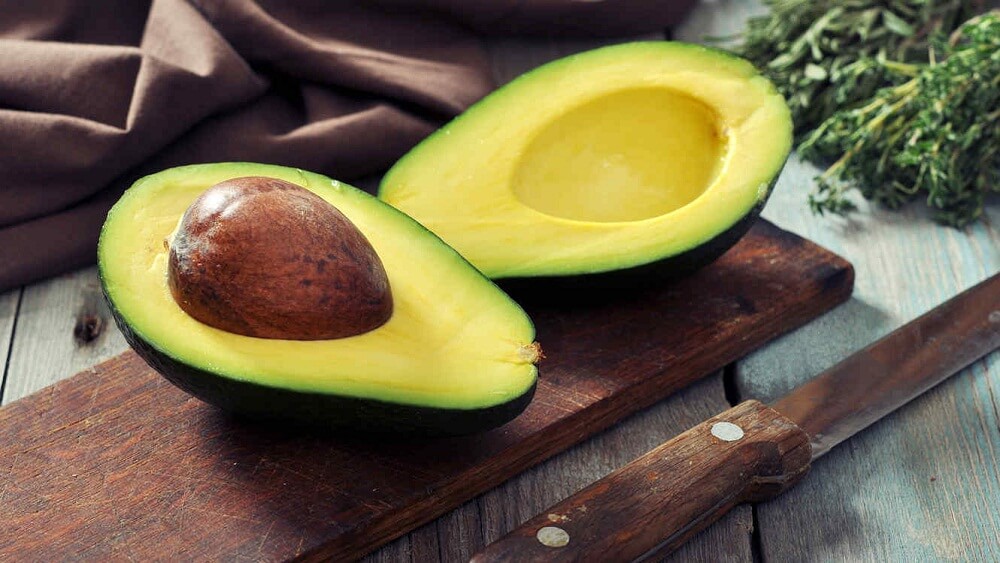 Avocade voor gezichtsmaskers