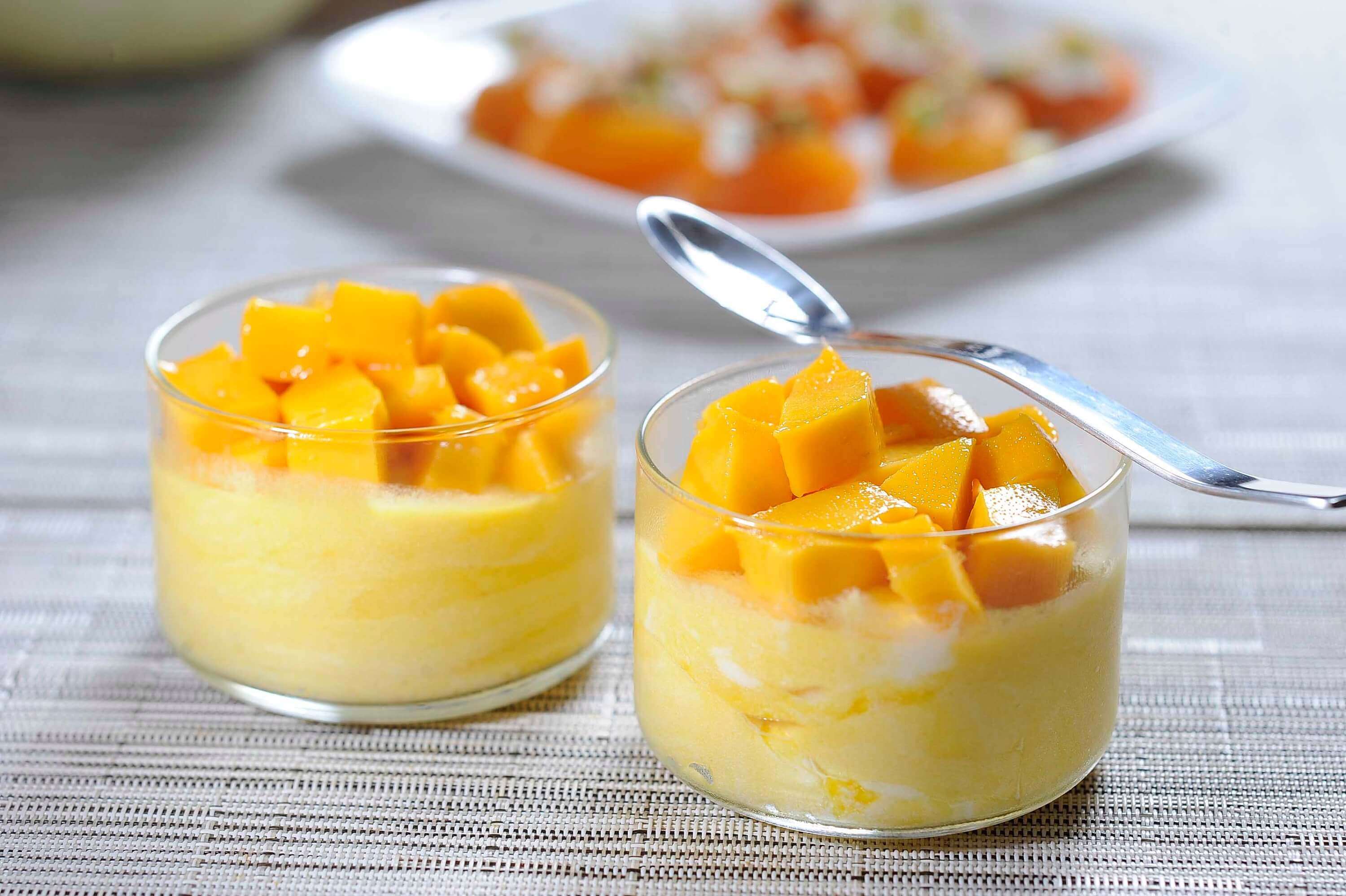 Mango mousse