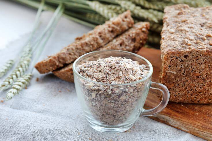 Bread made with oats is considered non-fattening bread.