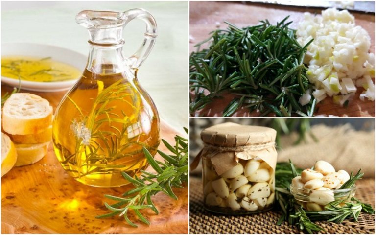 How to Make Rosemary and Garlic Infused Oil
