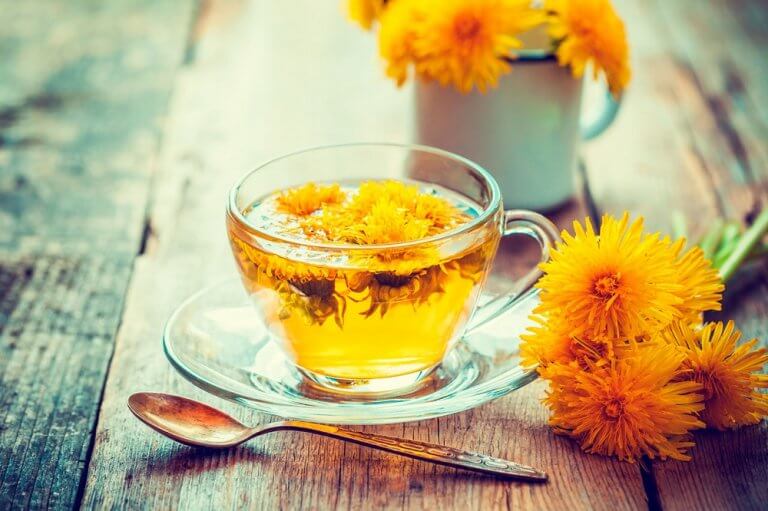 Dandelion infusion