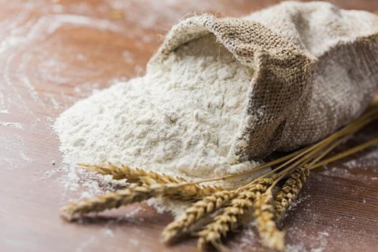 Most bread, including non-fattening bread, is made with flour.