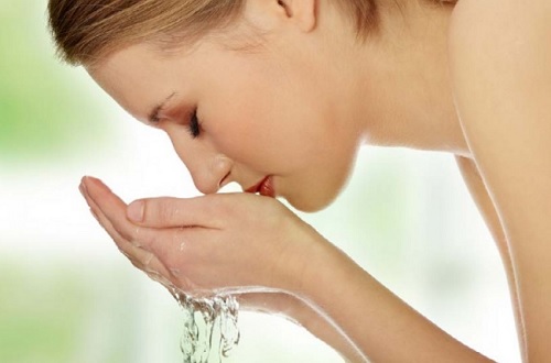 Your face will look younger if you wash it regularly