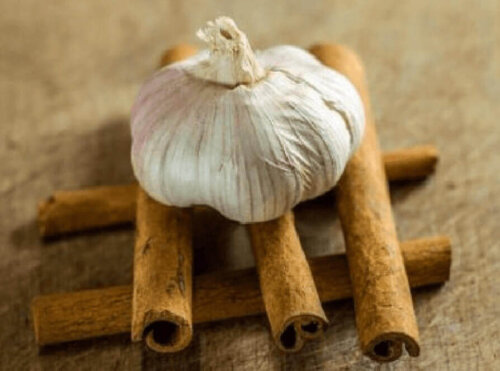 Garlic and cinnamon