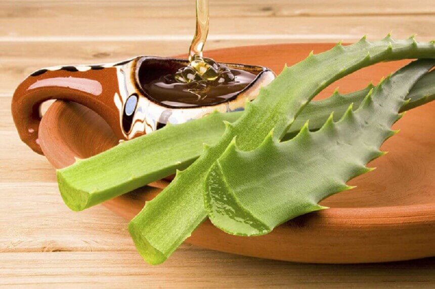 Aloe vera, honey and hydrogen peroxide