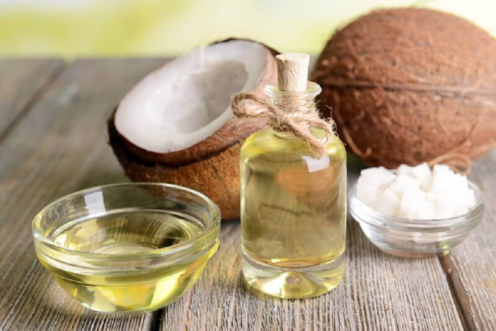 Use coconut oil to treat dry skin