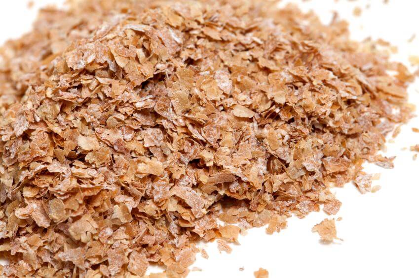Loose wheat bran.