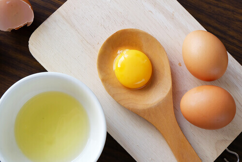 egg hair mask