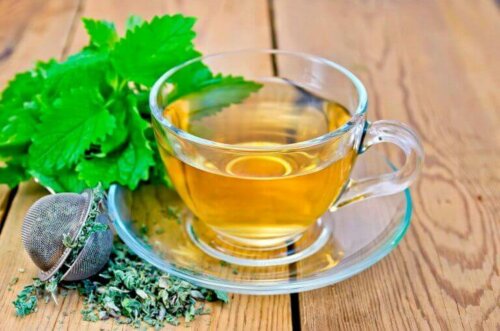 Lemon balm has relaxing properties.