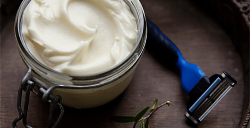 natural shaving cream