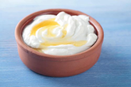 Natural hair conditioner with yogurt