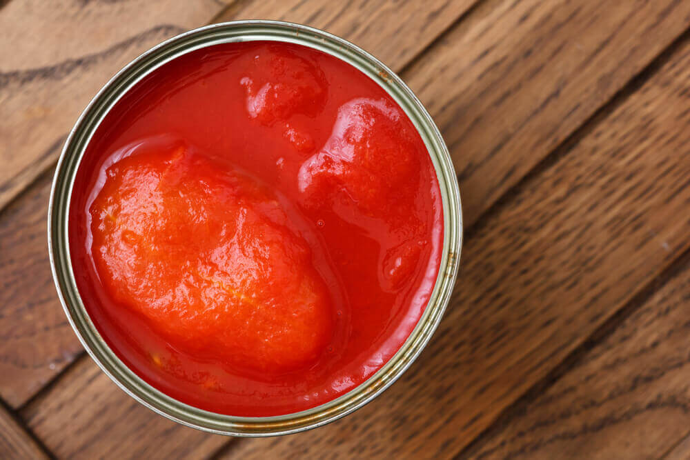Canned tomatoes