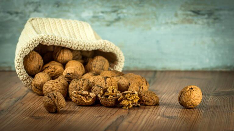 Walnuts in the shell