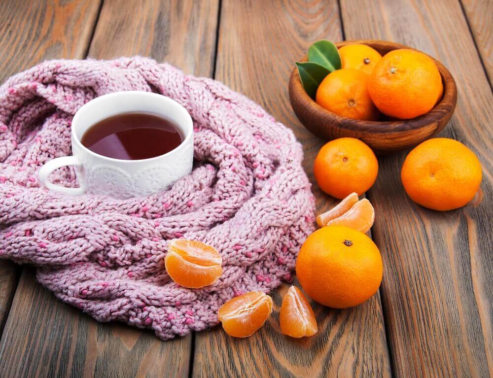 Чай с кора от мандарина за успокояване на нервите