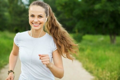 Jogging pomaga opanować niepokój.