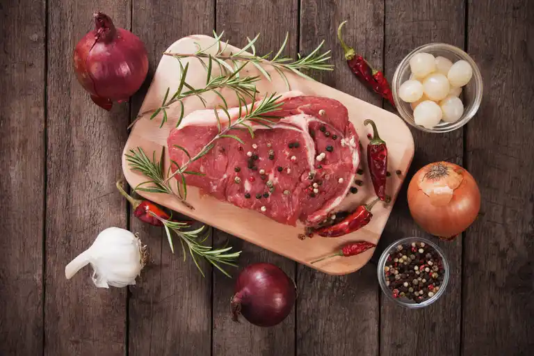 Red meat uric acid
