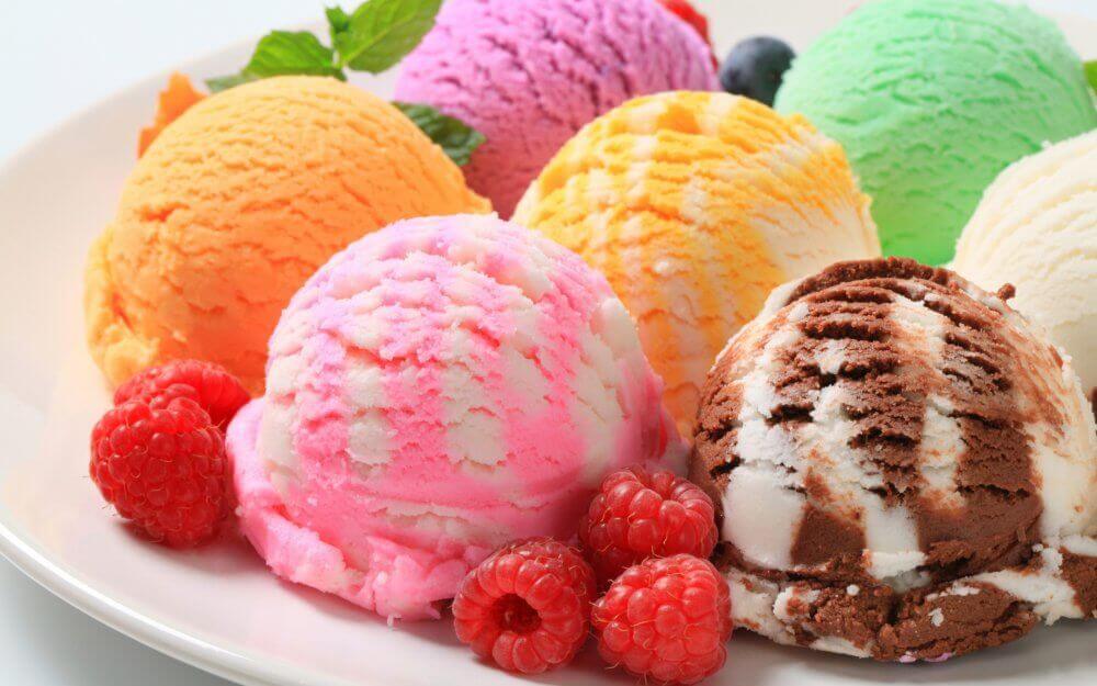 Ice cream is a food you should avoid eating before bed.