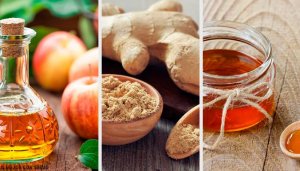 Apple Cider Vinegar, Ginger, and Honey Digestive Tonic