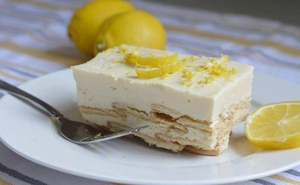 A Royal Dessert: Lemon Charlotte