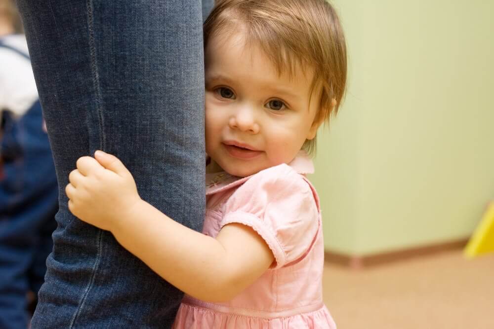 When babies witness parents fighting.