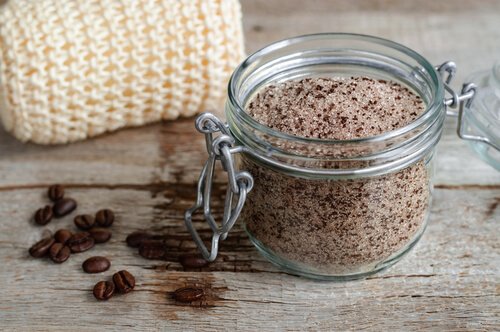 Coffee exfoliant