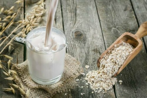 oat milk for soothing scalp