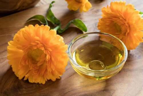 marigold tea