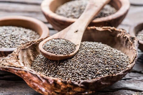 Chia seeds.