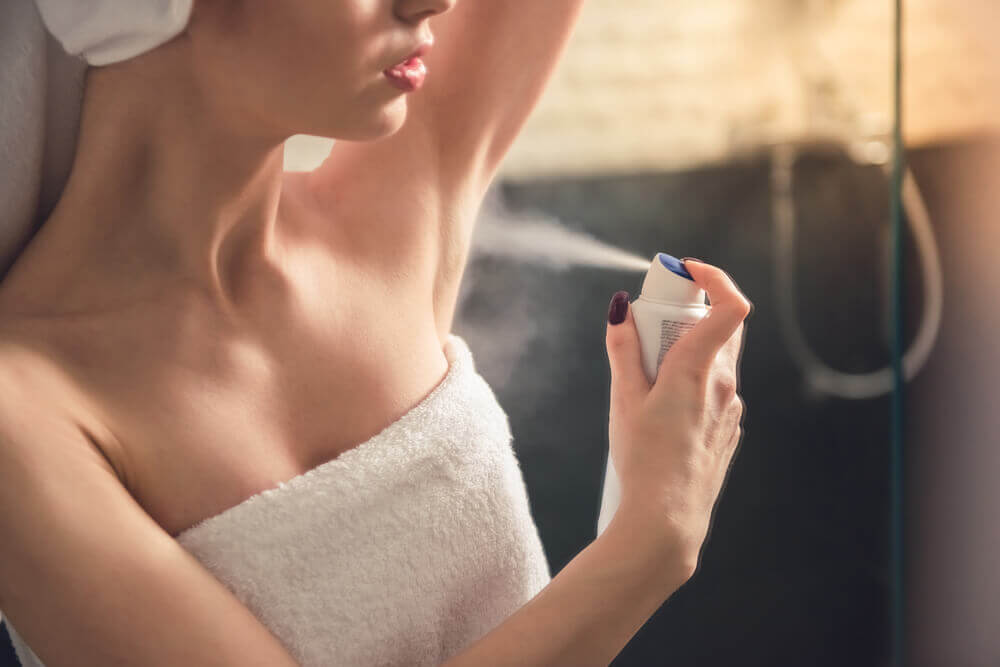 Using Antiperspirant