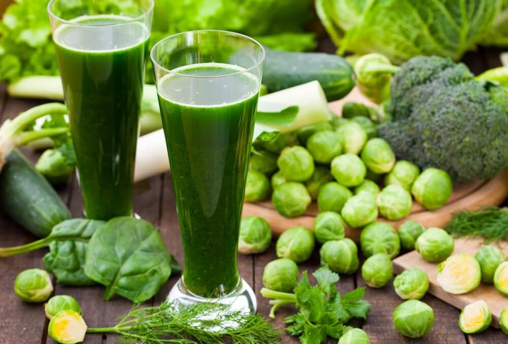 Brussels sprouts juice.