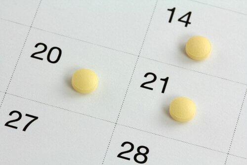 Tabletki antykoncepcyjne - kalendarz miesiączkowy