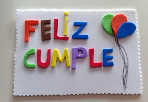 Simple crafts made with Foamy