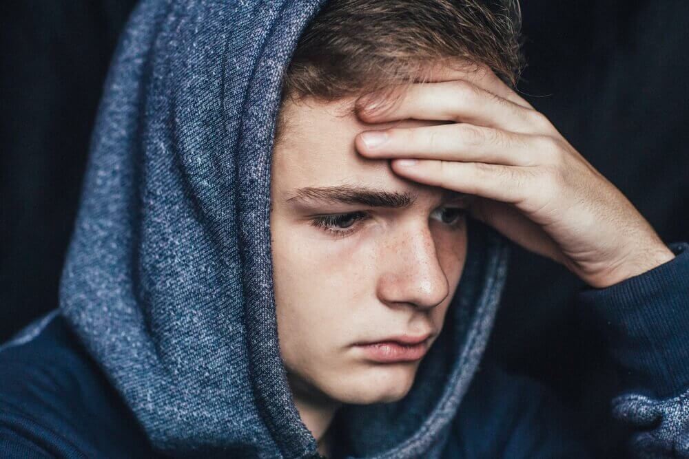 Boy in turmoil