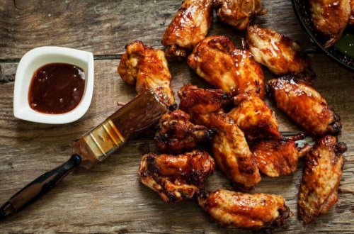 Chicken Wings in BBQ Sauce Recipe
