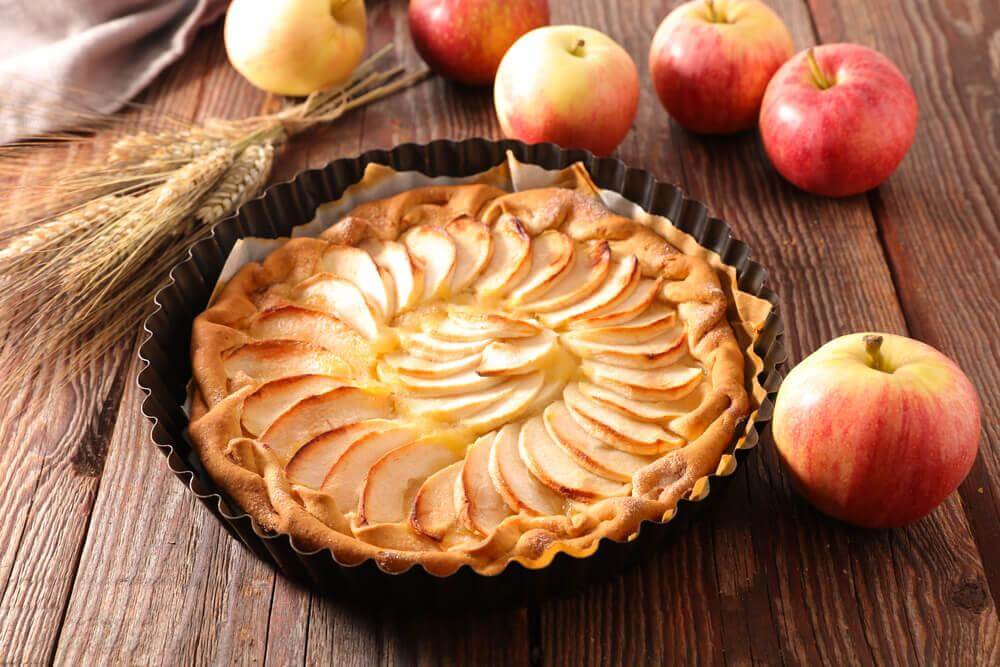 Apple Cream Pie