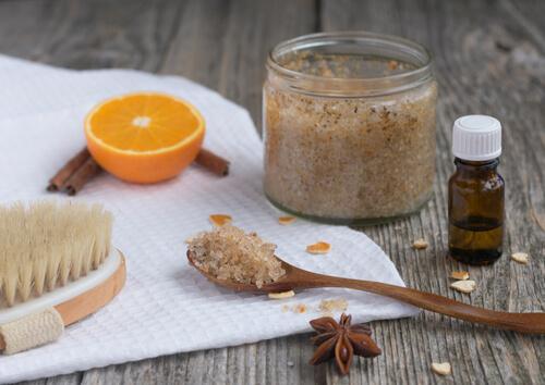 exfoliants made with brown sugar