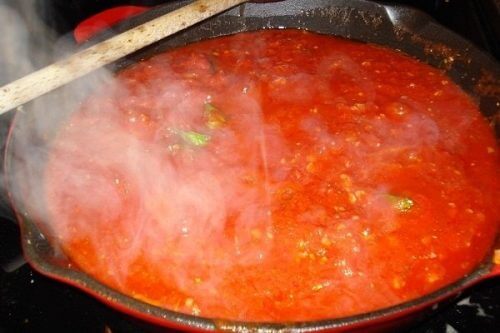 Vegetable sauce