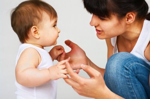 Talk to children