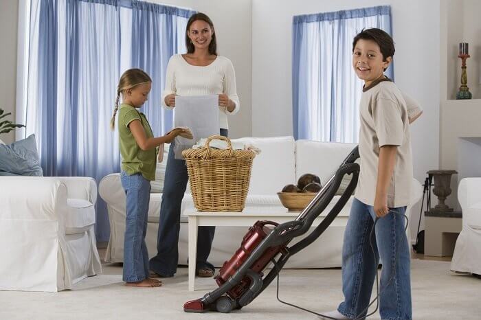 Assign a time for group cleaning each day