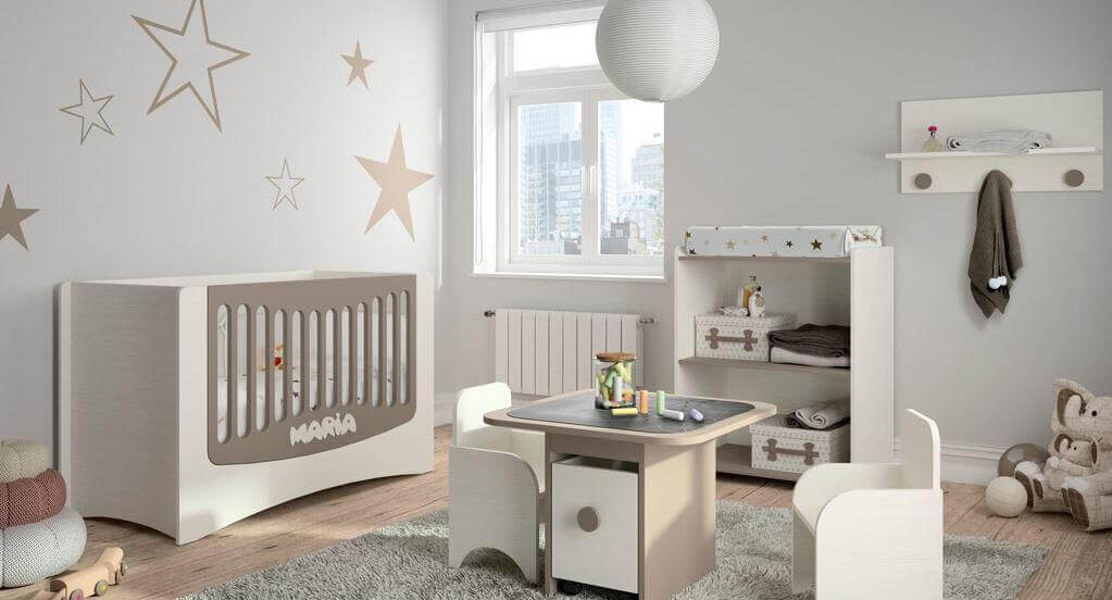 baby bedroom with stars