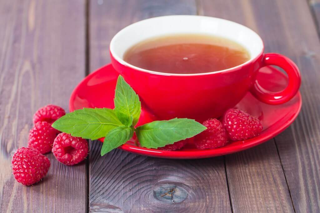 Raspberry leaf tea