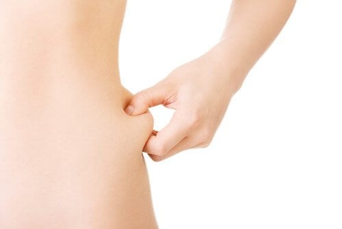 This woman may want to slim down her stomach to get rid of the flab.