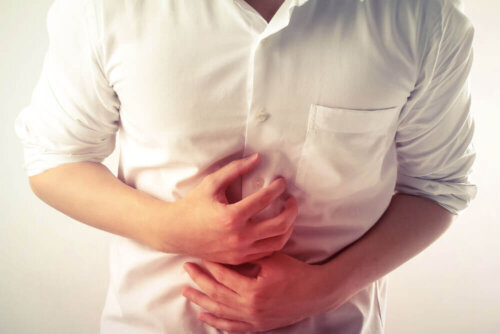 A person with colitis.