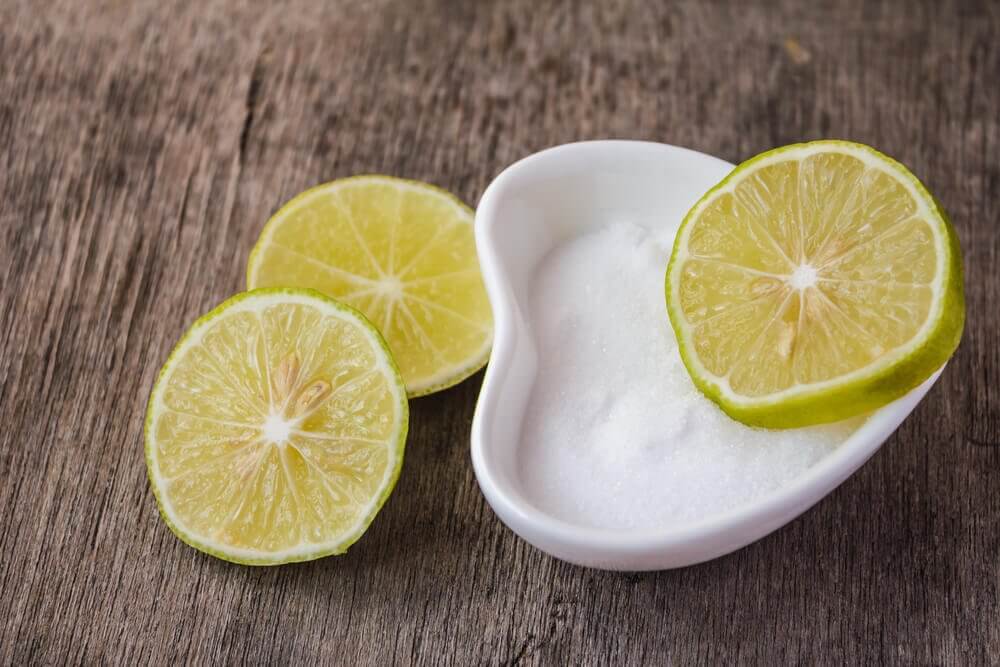 Sea salt and lemon juice